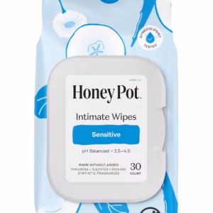 Sensitive Intimate Wipes, Fragrance Free 30 count pack front view