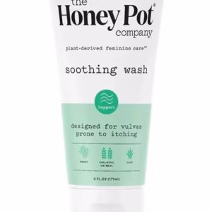 Soothing Wash 6 fl oz pH balanced intimate cleanser bottle front view