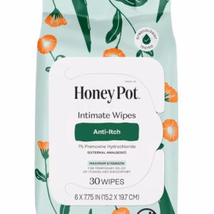Anti-Itch Intimate Wipes - 30 Wipes pack front view