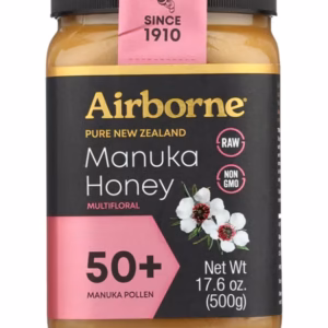 Pure Manuka Multifloral Honey 50+ jar front view