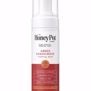 Amber Sandalwood Foaming Wash 5.51 fl oz bottle front view
